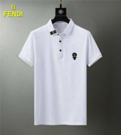 Picture of Fendi Polo Shirt Short _SKUFendiM-3XL12yn3420179